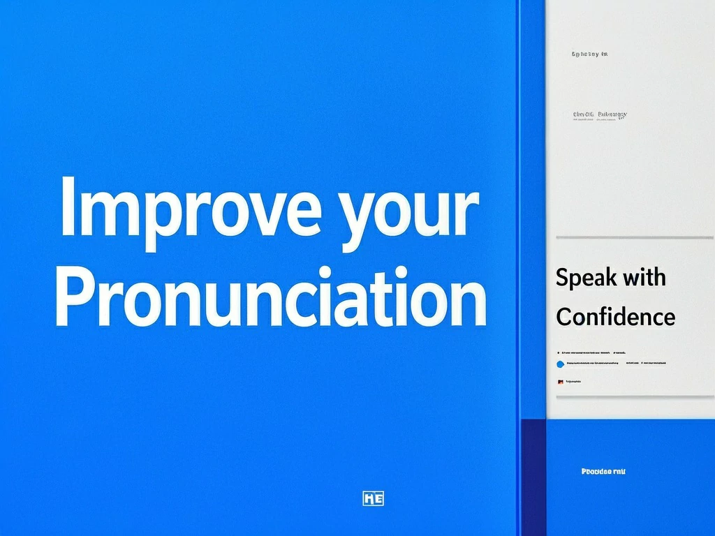 How To Improve Your Pronunciation